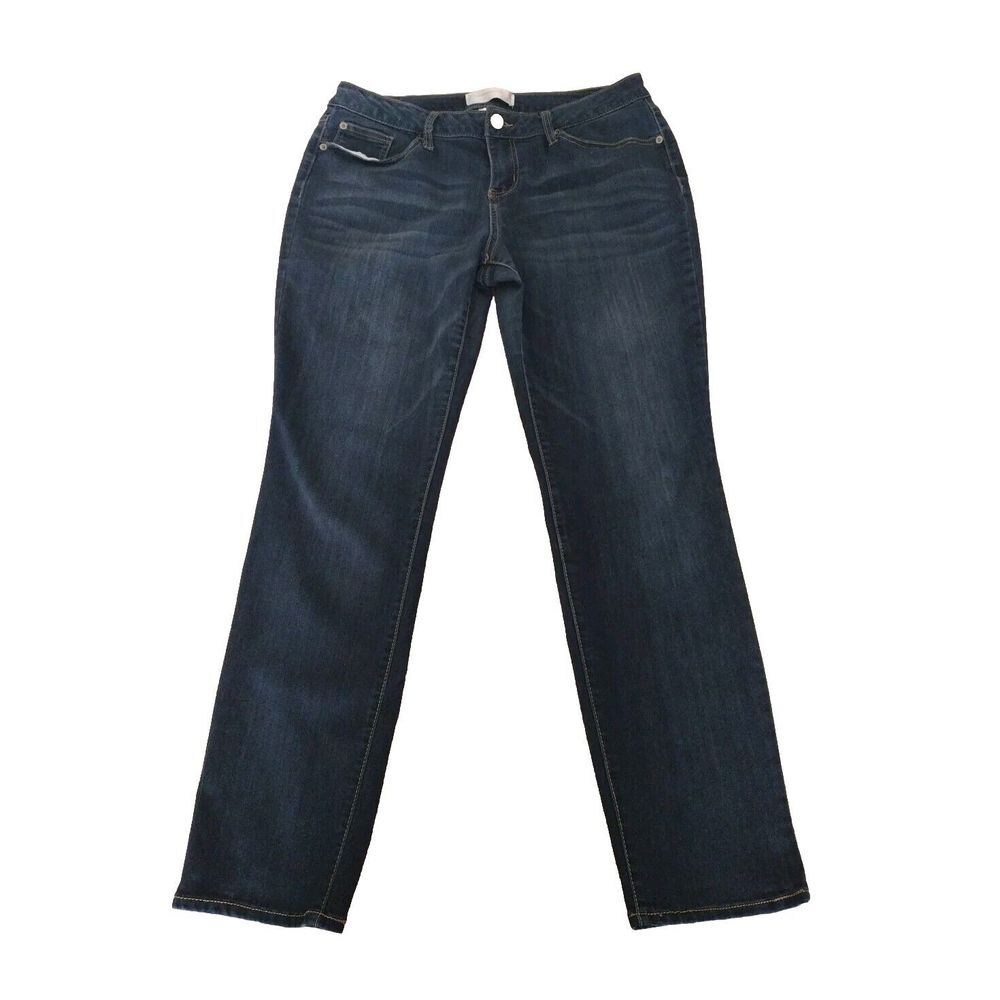 No Boundaries Jeans Women 17 Blue Denim Skinny Cotton Blend‎ High Rise Casual